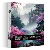 Blossom Bridge Jigsaw Puzzle 1000 piezas